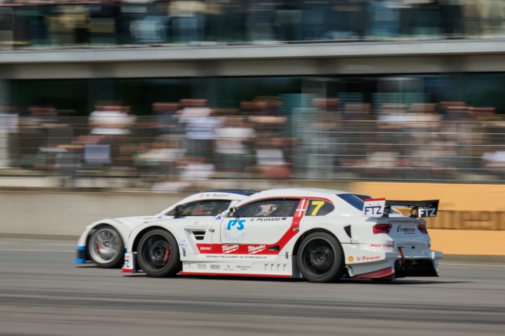 Casper Pilgaard er i weekenden på hjemmebane, når fjerde afdeling af Selected Car Group Super GT køres på Ring Djursland.
(Foto: Stumpphoto)